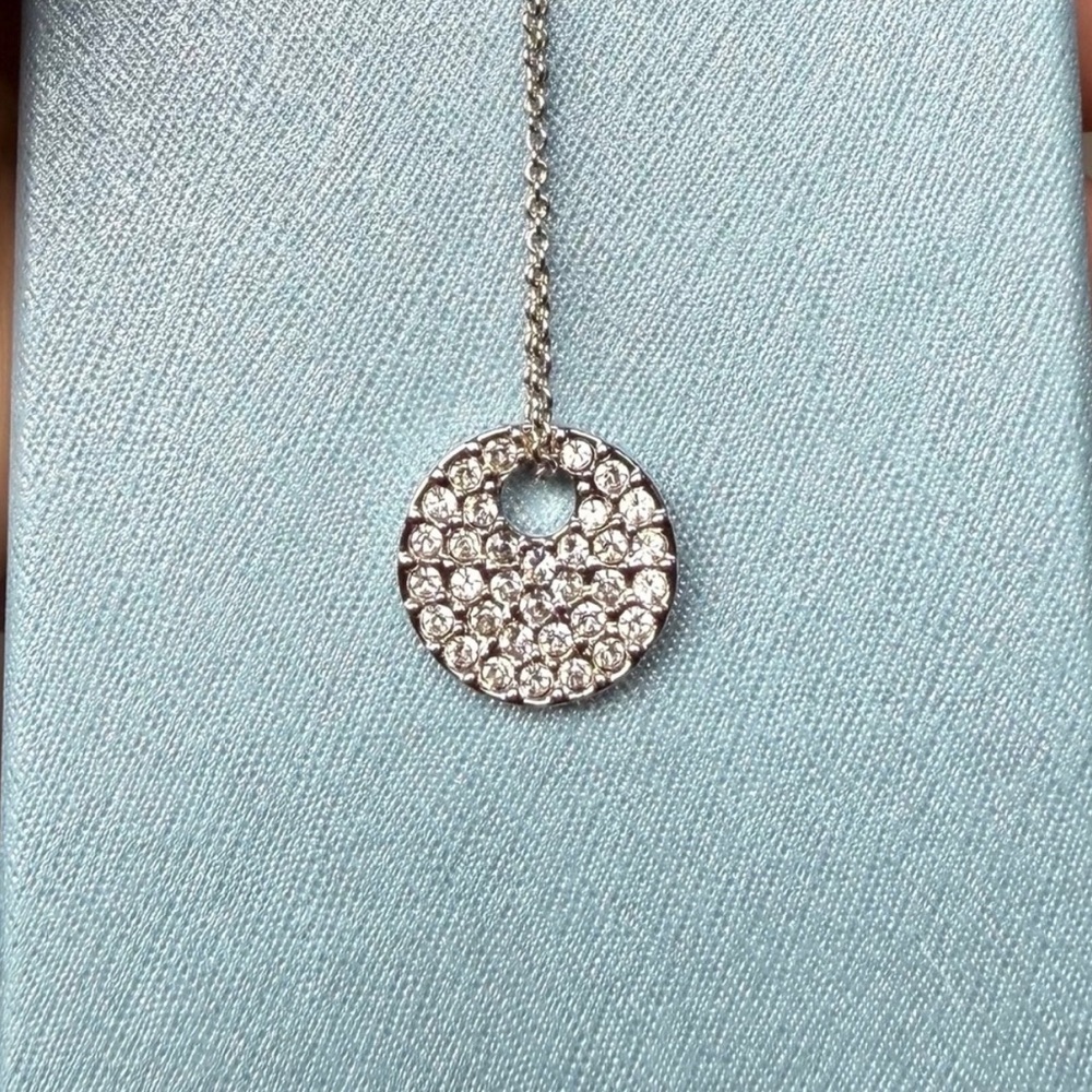 Touchstone Crystal by Swarovski “Full circle necklace”